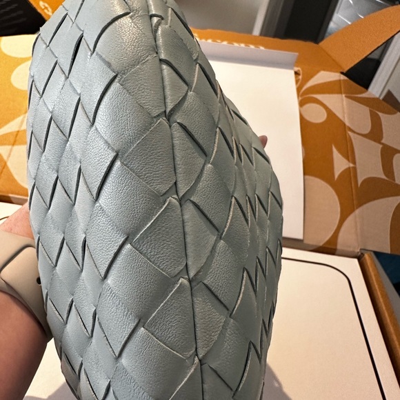 GENUINE teal washed Bottega Veneta Mini Jodie. Like New - Picture 7 of 11